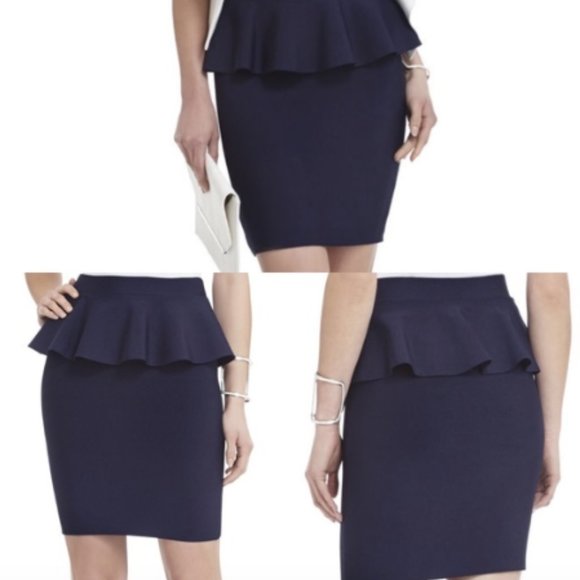 BCBG Malisa Peplem Skirt - Picture 1 of 3